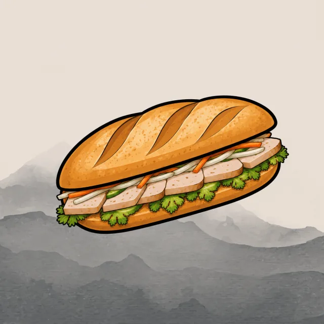 Bánh Mì Truyền Thống / Traditional Banh Mi